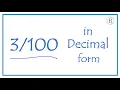 as a Decimal