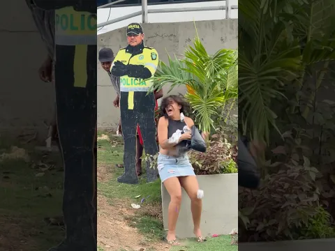 El falso policía 😱🤣😂 #viral #shorts #humor