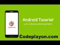 Android Tutorial for beginners 1 1 How to used TextView EditText ImageView Button in Android