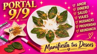 Portal energético 9 del 9🌈 Manifiesta todos tus deseos este 9 de Septiembre