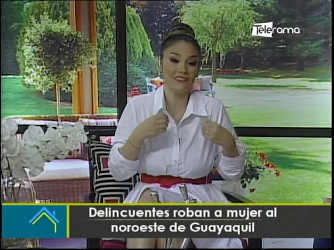 Delincuentes roban a mujer al noroeste de Guayaquil