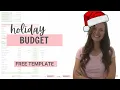 Christmas Planning Christmas Budget Spreadsheet