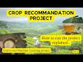 Crop Recommendation System Machine Learning Project Python Project Part 3