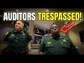 Auditors Get TRESPASSED From County Jail Over Lobby Rules