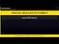 Special Weather Statement - Madison Morgan Marshall
