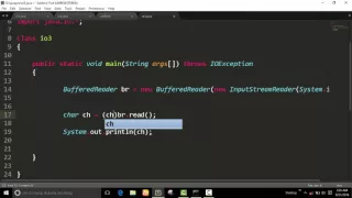 IO Management with read method Java Programs