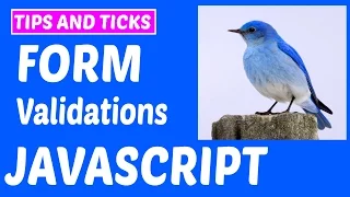 A Simple Javascript form Validations Full Tutorial - JavaScript Series