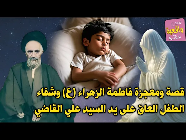 ⁣قصة الطفل العاق بوالديه والسيد علي القاضي ومعجزة فاطمة الزهراء وشفاؤه من مرض السحايا بعد عجز الاطباء