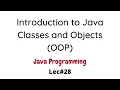 Introduction to Classes and Objects Solved Examples in Java OOP in Urdu Hindi