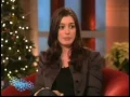 Anne Hathaway Embarrassed on Ellen wmv