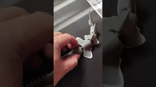 Articulated Sawfish Print in Place - 3D Printed Whale