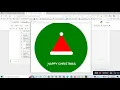 Santa Claus hat Python turtle library Python for beginners