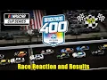 Live NASCAR Cup Series Brickyard 400 Indianapolis Motor Speedway Race Reaction and Results