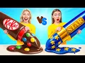 Download Lagu Челлендж. Шоколадная Еда vs Настоящая еда | Смешные Ситуации на Кухне от Multi DO Challenge