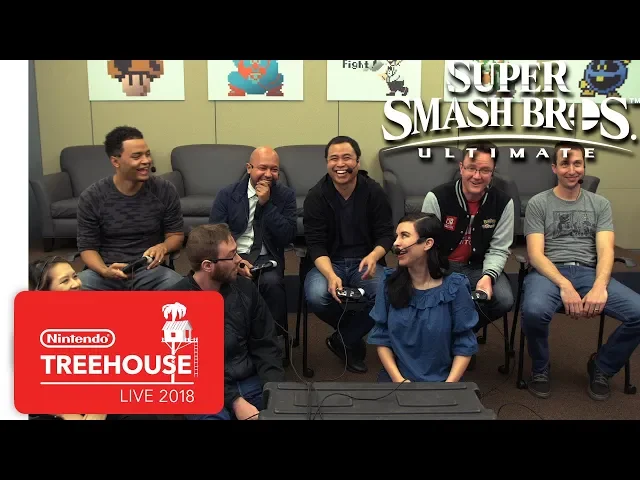 Super Smash Bros. Ultimate - Isabelle &amp; King K. Rool Gameplay - Nintendo Treehouse: Live