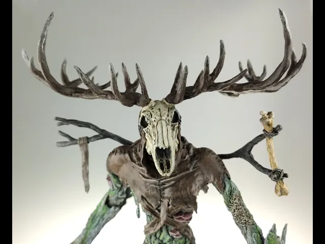 Leshen, witcher 3 - sculpting