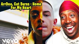 American Reacts To ArrDee, Cat Burns - Home For My Heart