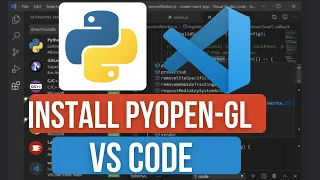 How to implement 3D Graphics in Python Install PyOpenGL in VS Code for OpenGL Development