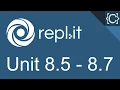 Units 8 5 - 8 7 2D Lists CodingBytes Python REPL it speedrun