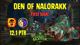Den of Nalorakk 12 1 PTR First Look Archon Shadow Priest Season 2 Midnight