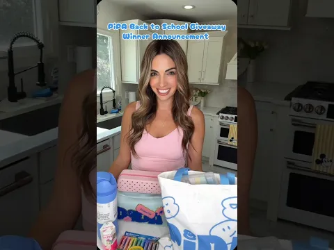 PIPA BTS GIVEAWAY WINNER ANNOUNCEMENT! If you are the winner email Momlifewithlaura@gmail.com!