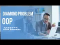 diamond problem inheritance with solution Diamond problem in multiple inheritance in hindi