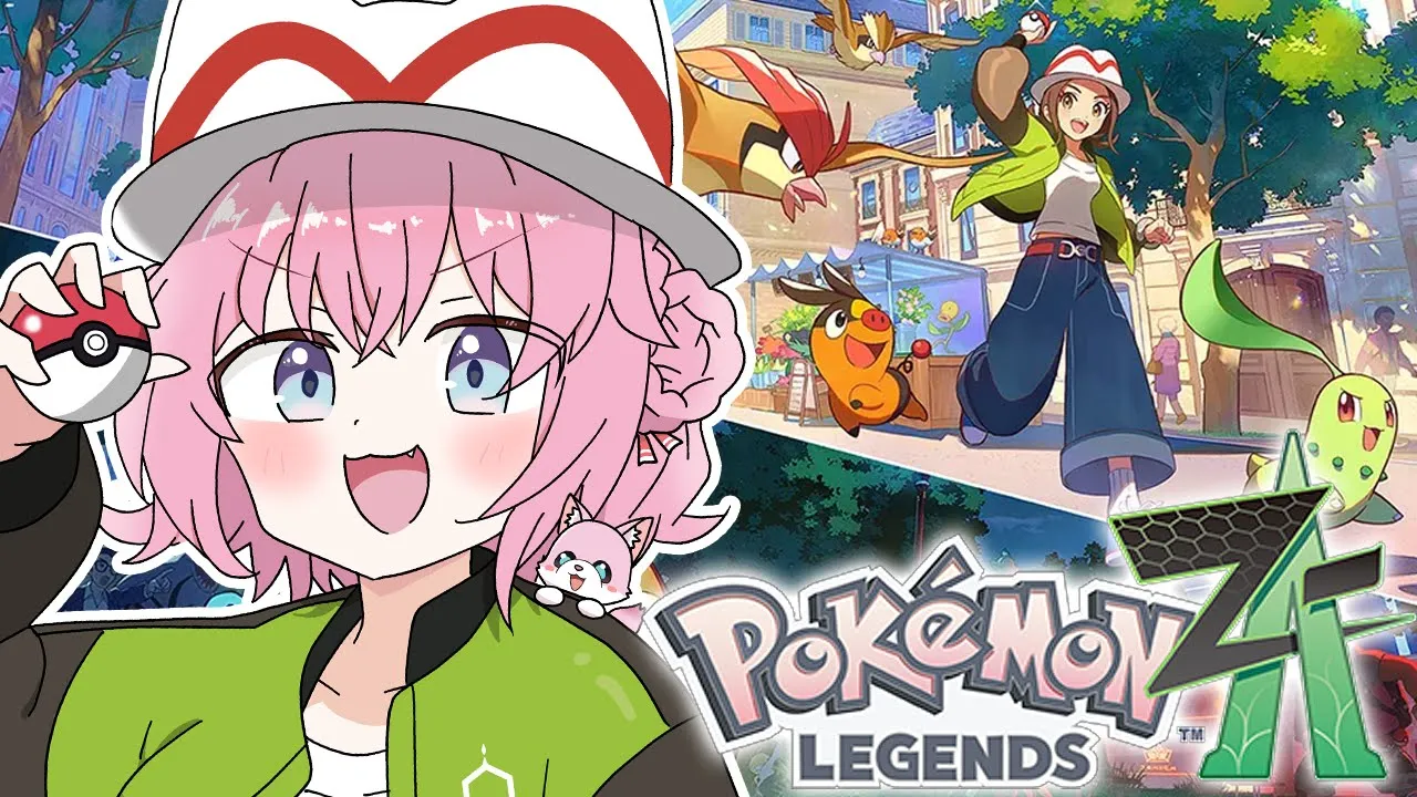 【ポケモンZA】ポケモン新作きちゃあああああああああ！！！！！！！！✨✨✨ #1 【博衣こより/ホロライブ】