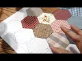 Hexagon Fabric Coaster Tutorial Turn Fabric Scraps into Something Beautiful