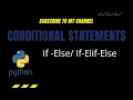 Python for Data Science Part-4 Conditional Statement Data Science for Beginners