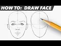 Download Lagu How To: Draw Face | Easy Beginner Proportion Tutorial