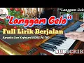 Download Lagu GELO LANGGAM KARAOKE DENGAN LIRIK BERJALAN HD AUDIO