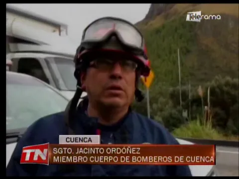 6 heridos en accidente de tránsito en la vía Cuenca - Molleturo