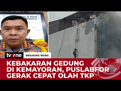 Polisi Periksa 2 Saksi Kunci, Gedung Terra Drone Hanya Memiliki Satu Pintu Evakuasi