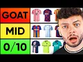 Brutally Ranking EVERY MESSI Shirt EVER Tier List