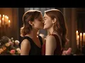Emma Watson and Emma Stone Kissing