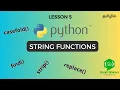 Mastering Python String Functions Tips and Tricks for Effective Text Manipulation