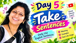 Take | Daily Use English Sentences | Spoken English for Beginners | Learn English Through Malayalam