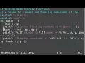 Examples with programs to use math library functions in c programming