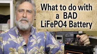 How to Recover a BAD LiFePO4 battery