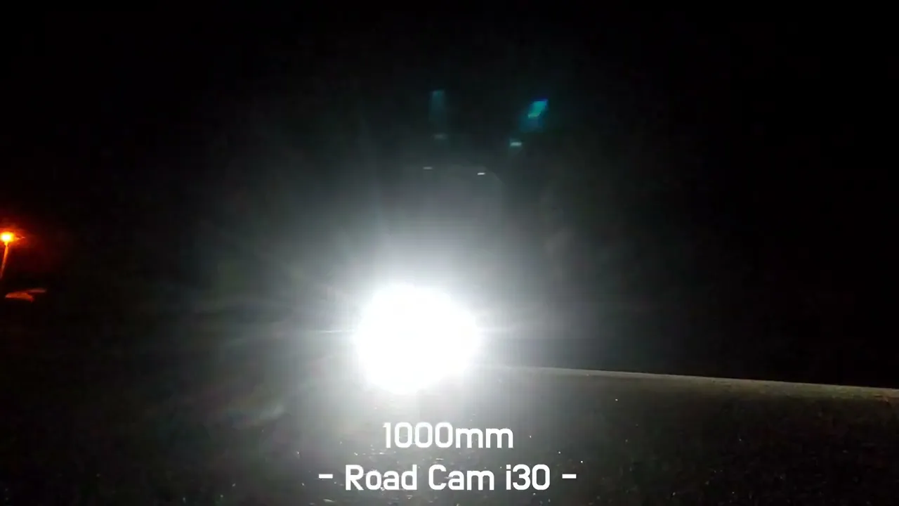 [Road Cam i30 - 담력시험] 배후령고개, 오봉산 소양호 야간 주행영상 サムネイル