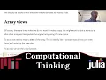 Arrays Slices and Views Week 2 lecture 8 18 S191 MIT Fall 2020