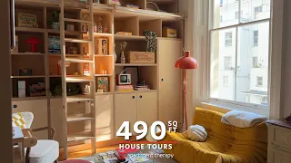 This 490-Square-Foot London Home Is Giving Space Age Meets Mid-Century Modern Apartment Therapy
