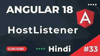 Hostlistener In Angular Custom Directive in Angular Angular 18 Tutorial In Hindi Part 33