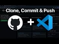 How to Commit and Push to Github from VS Code How to Git Push from VS Code