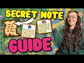Secret Notes Guide for Stardew Valley