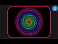 Colored Spiral Hexagon Polygon with Python Turtle