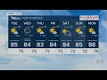 Latest Weather Forecast Tuesday 5 a m