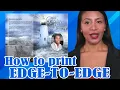 How To Print Funeral Programs Edge-To-Edge Full Bleed