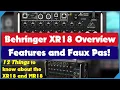 12 Things to Know About the XR18 - The Good and the Bad An Overview