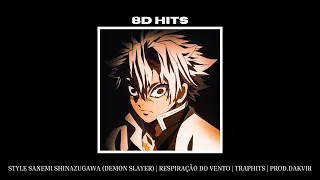 style sanemi shinazugawa demon slayer respira o do vento traphits prod dakvir 8d audio 